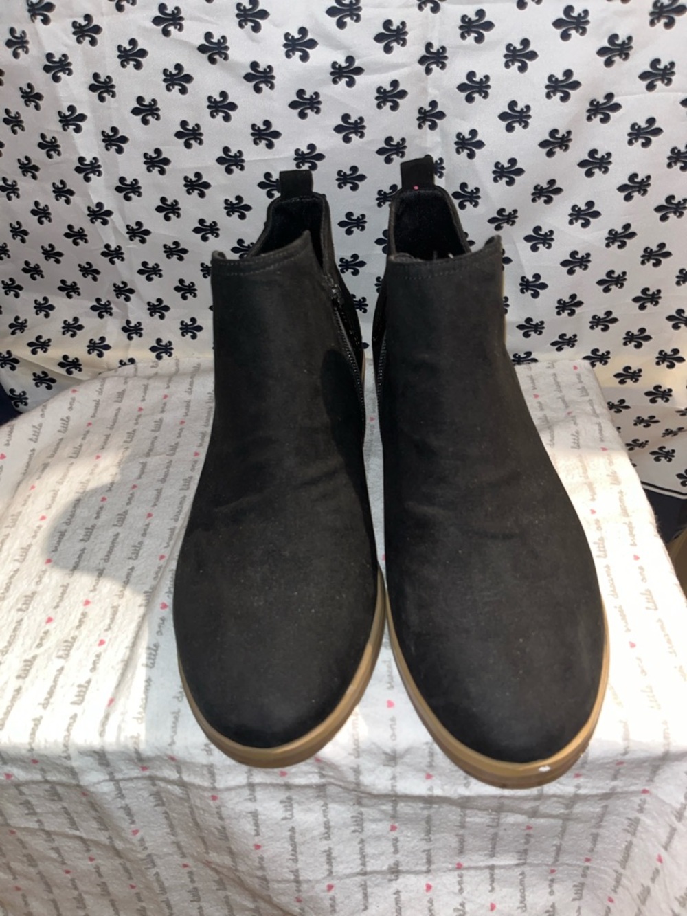 Men's Black Suede Chelsea Boots - Comfortable Slip-On Style